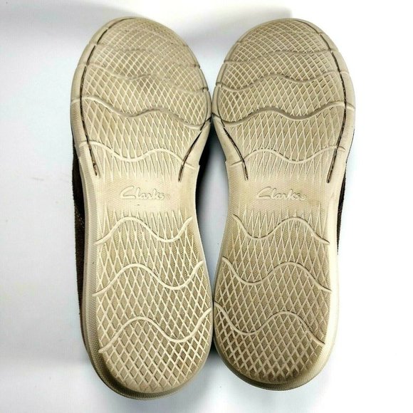 Clarks Artisan Men's Suede Genuine Leather Comfort Casual Lace Up Shoes Size 9M - Picture 11 of 13